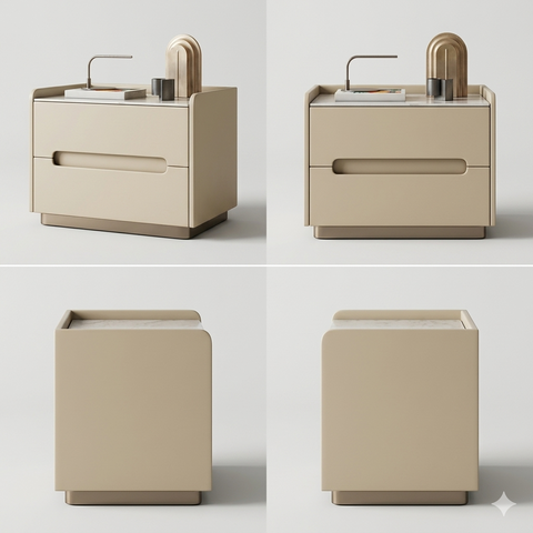 Terrano Bed Sidetable