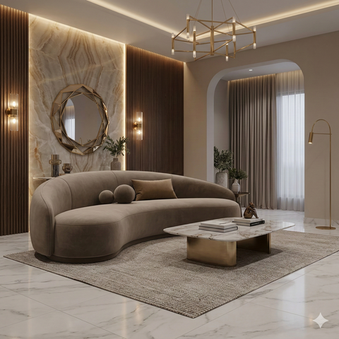 Marco Curved Sofa