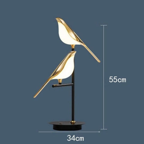 Chirpy Bird Silhouette Lamp