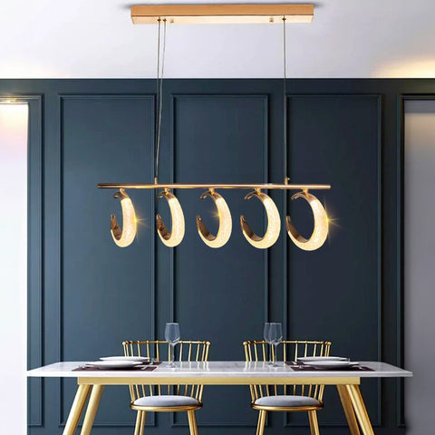 Half Moon Dining Chandelier