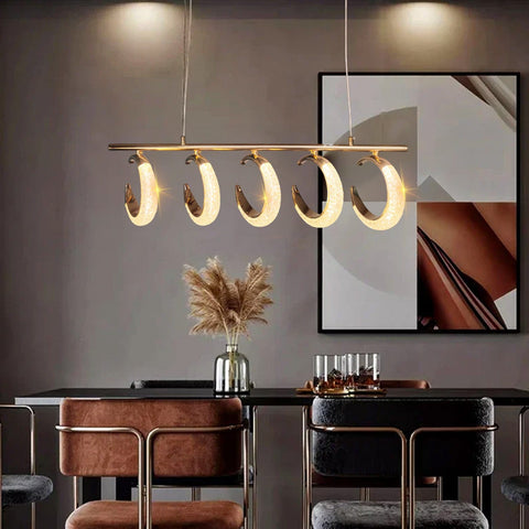 Half Moon Dining Chandelier