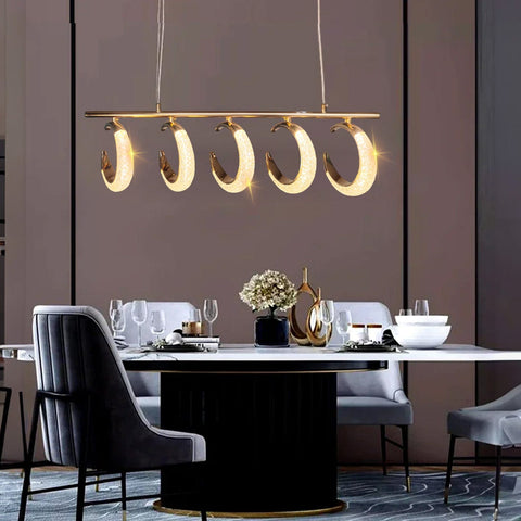 Half Moon Dining Chandelier