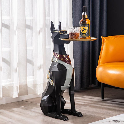 DOBERMAN BUTLER ACCENT TABLE