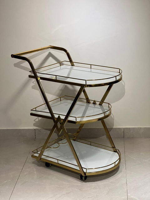Ready to Ship Bar Trolley 4