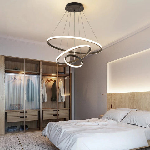 Luminous Halo Chandelier