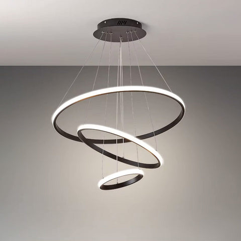 Luminous Halo Chandelier