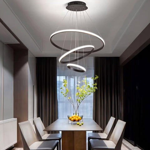 Luminous Halo Chandelier