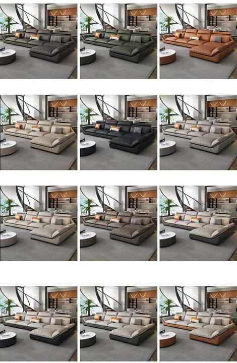 Elegant & Fabulous L-Sofas 9