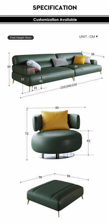 Elegant & Fabulous Upholstered Sofas 49