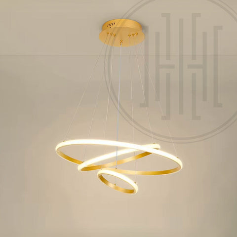 Luminous Halo Chandelier