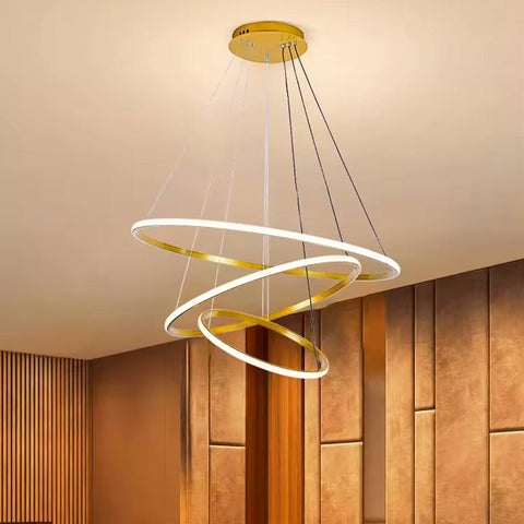 Luminous Halo Chandelier