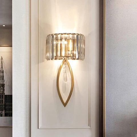 Crystal Bloom Wall Light