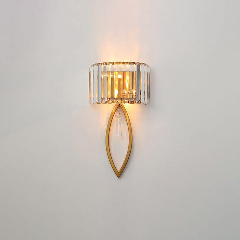 Crystal Bloom Wall Light