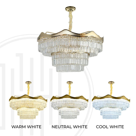 Luxe Prism Chandelier