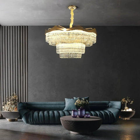 Luxe Prism Chandelier