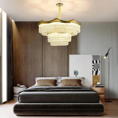 Luxe Prism Chandelier