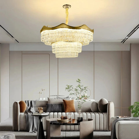 Luxe Prism Chandelier