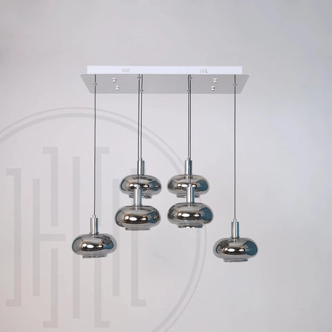 Luminous Orbit Temple Light - Hanging Light for Pooja Room