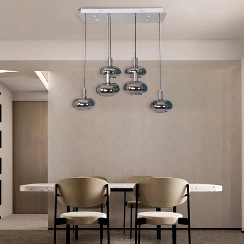 Luminous Orbit Temple Light - Hanging Light for Pooja Room