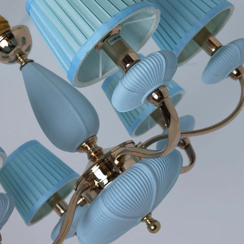 Aqua Elegance Chandelier