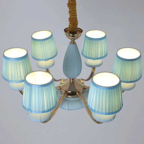 Aqua Elegance Chandelier