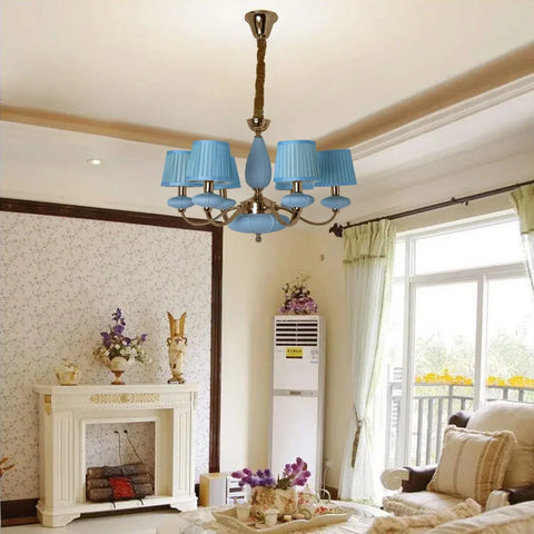 Aqua Elegance Chandelier