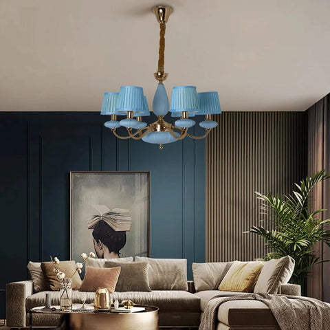 Aqua Elegance Chandelier