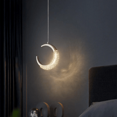 Crescent Moon Pendant Light