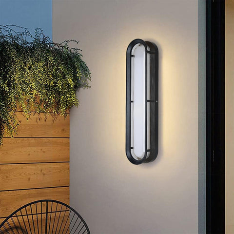 Ellipse Glow 24 Outdoor Wall Facade Light