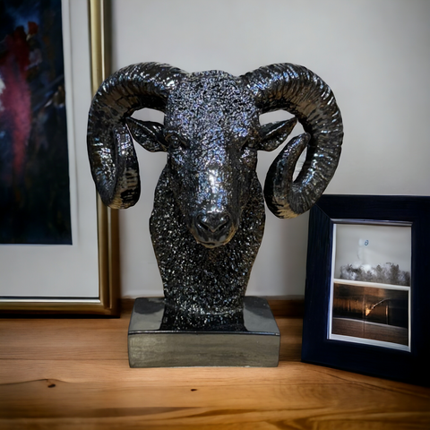 RAM BUST SCULPTURE