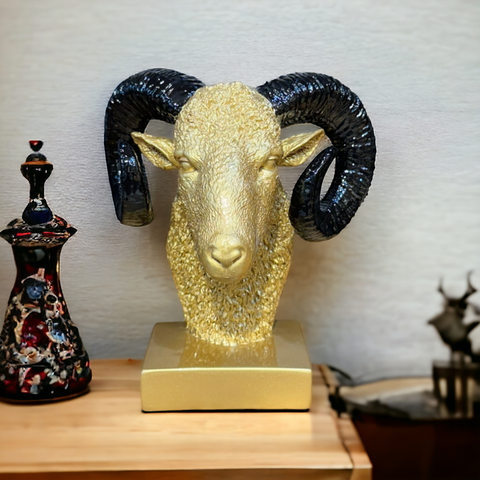 RAM BUST SCULPTURE