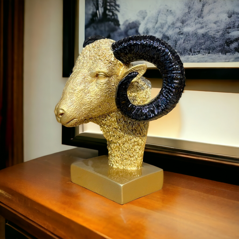 RAM BUST SCULPTURE