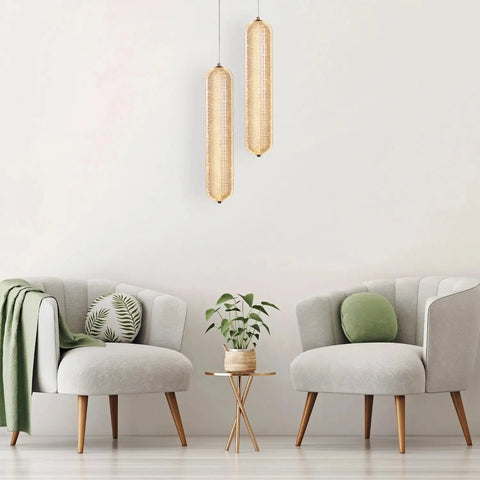 Aurora Capsule Hanging Pendant Light