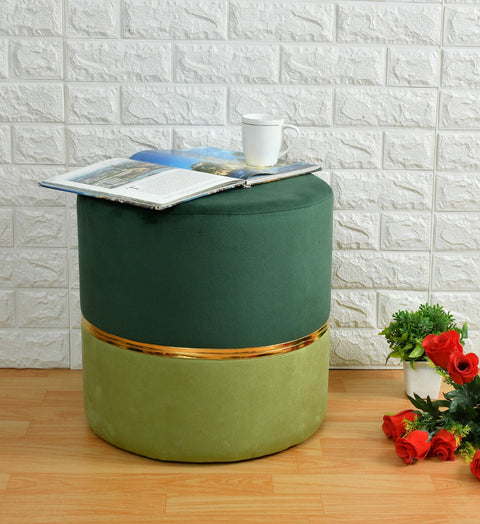 GEMINATED TONAL VELVETY RING POUF