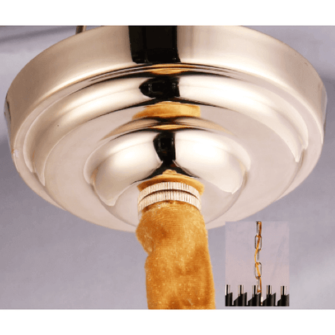 Black Mamba Oval Chandelier