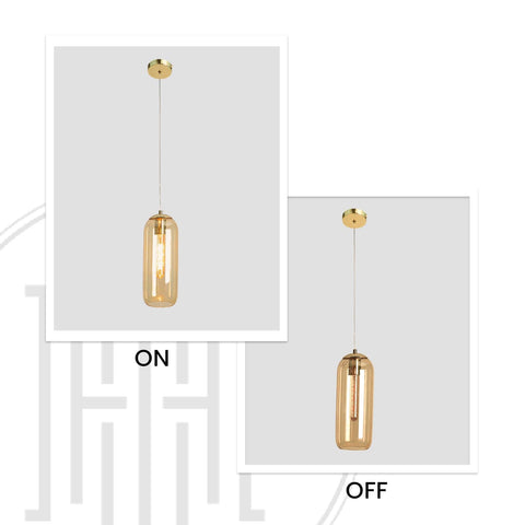 Cilindro Corner Pendant Light