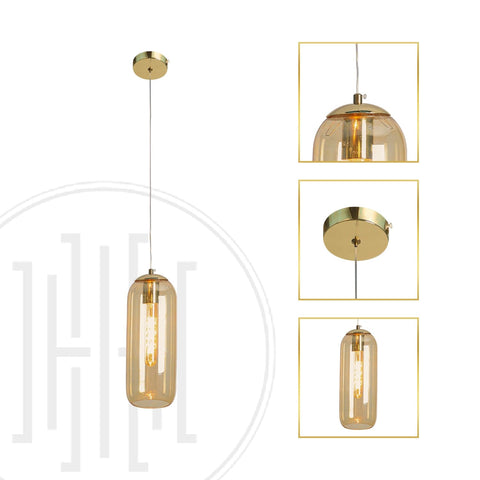 Cilindro Corner Pendant Light