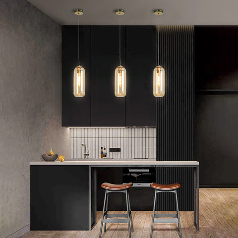 Cilindro Corner Pendant Light