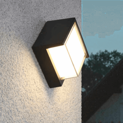 Cecidimus Square LED Outdoor Wall Facade Light