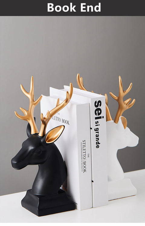 GOLD HORN REINDEER