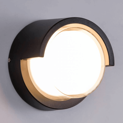 Cecidimus Round Led Outdoor Wall Facade Light