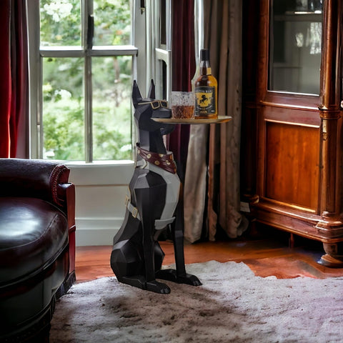 DOBERMAN BUTLER ACCENT TABLE