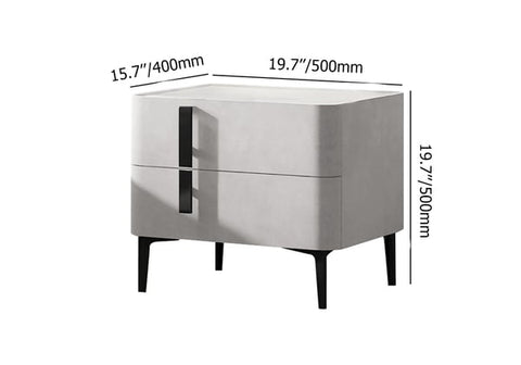 Contemporary Living: PU Polish and PVD SS304 Metal Side Table