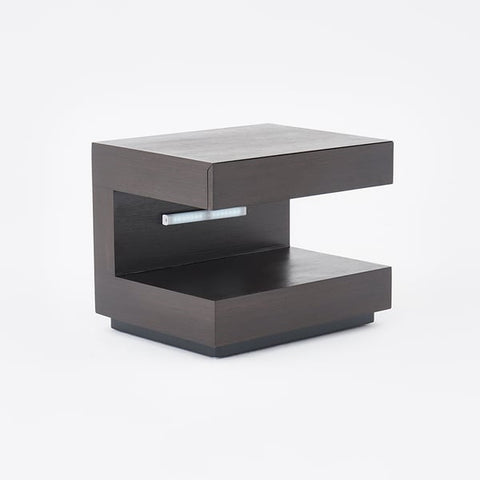 Luxury in Design: PU Polished Side Table with PVD-Coated SS304 Metal